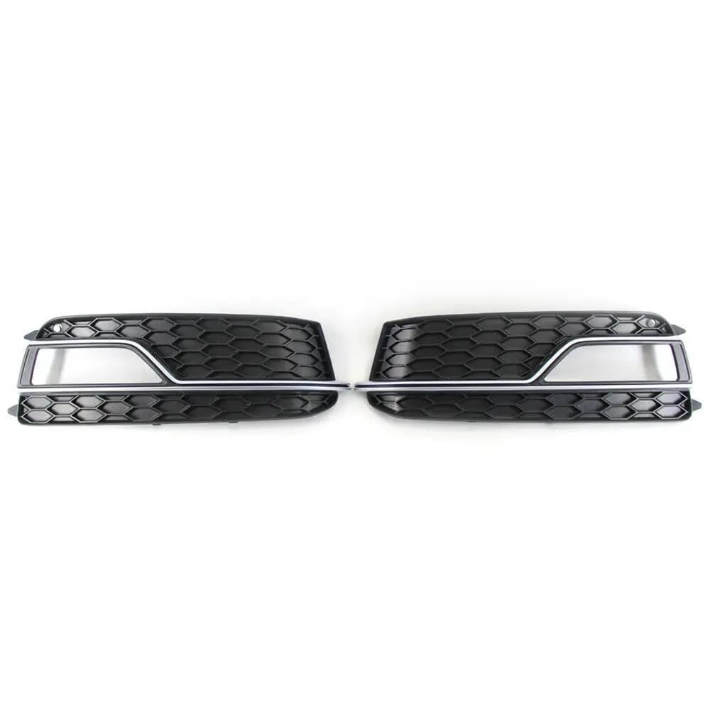 IBNA Nebelscheinwerferlampe For A5 S-Lines S5 2013-2016 Ring Bumper Car Front Fog Light Grille Grill Lamp Cover 8T0807681 8T0807682K von IBNA