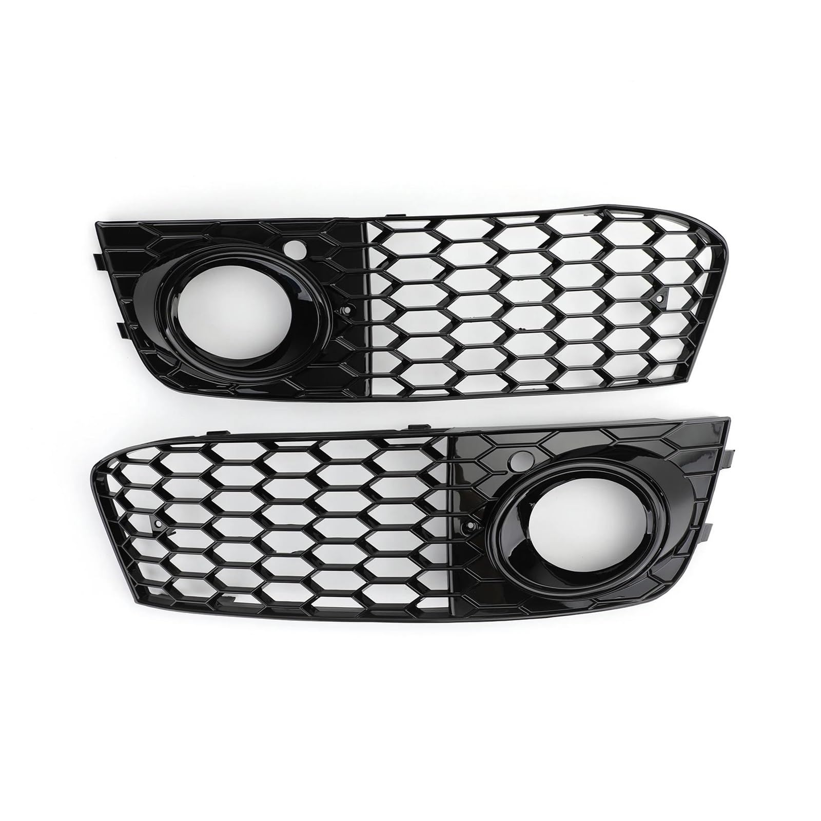 Nebelscheinwerferlampe For A4 B8 RS4 2009 2010 2011 2012 Honeycomb Mesh Fog Light Open Vent Grille Intake Cover 8KD807682 8KD807681(A) von IBNA