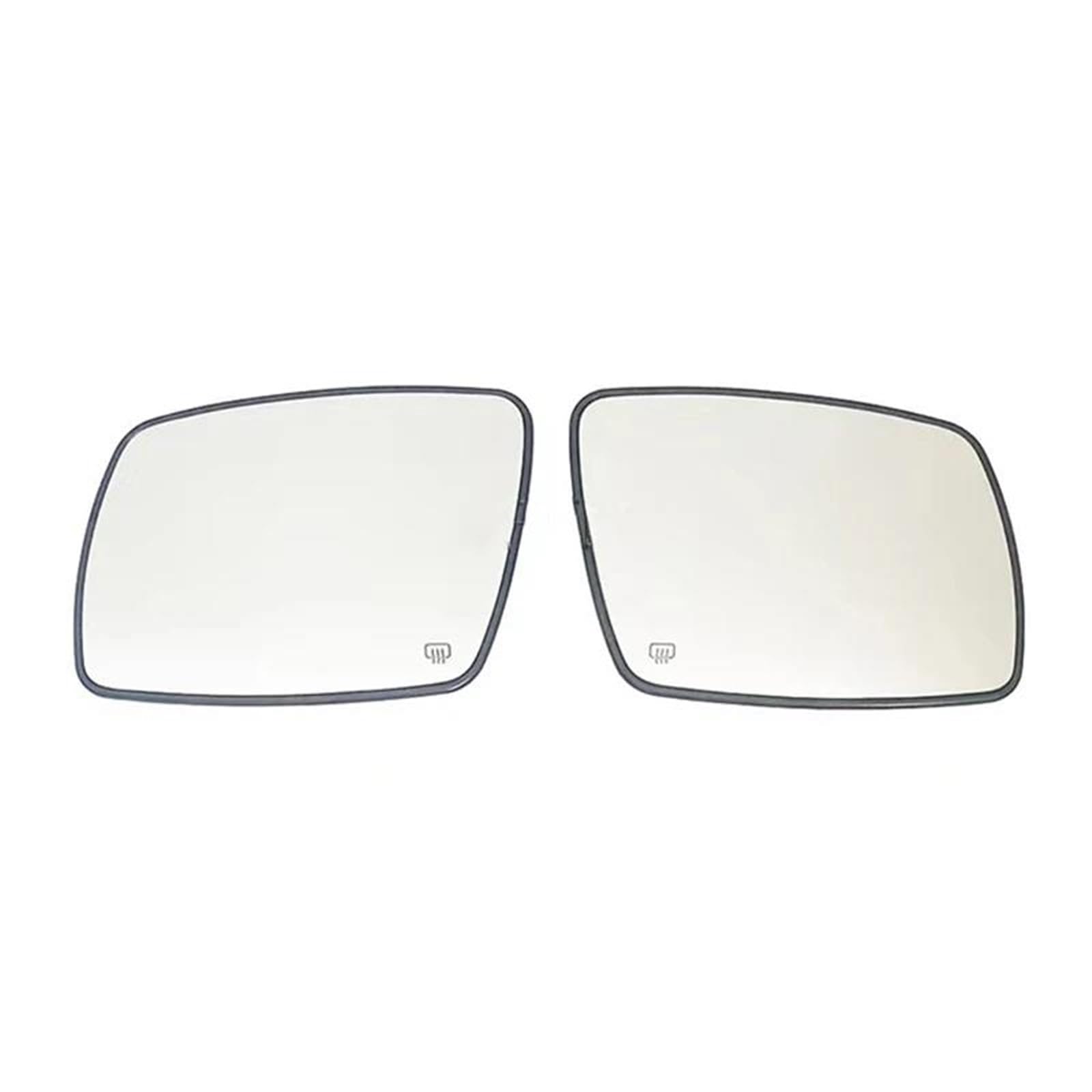 Außenspiegel Spiegelglas Für Dodge Für Journey Für JCUV 2009-2019 Links & Rechts Seite Beheizte Flügel Spiegel Glas Weitwinkel Rückspiegel Außenspiegel(Right and Left) von IBNBRO