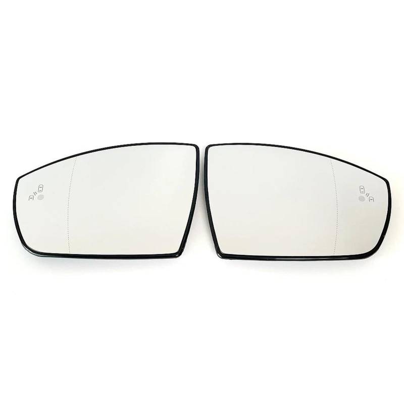 Außenspiegel Spiegelglas Für Ford Für Grand C-MAX/ECOSPORT/Galaxy/KUGA/S-MAX Erhitzt Weitwinkel Auto Blind Spot Warnung Spiegel Glas Außenspiegel(Blind Spot L and R) von IBNBRO