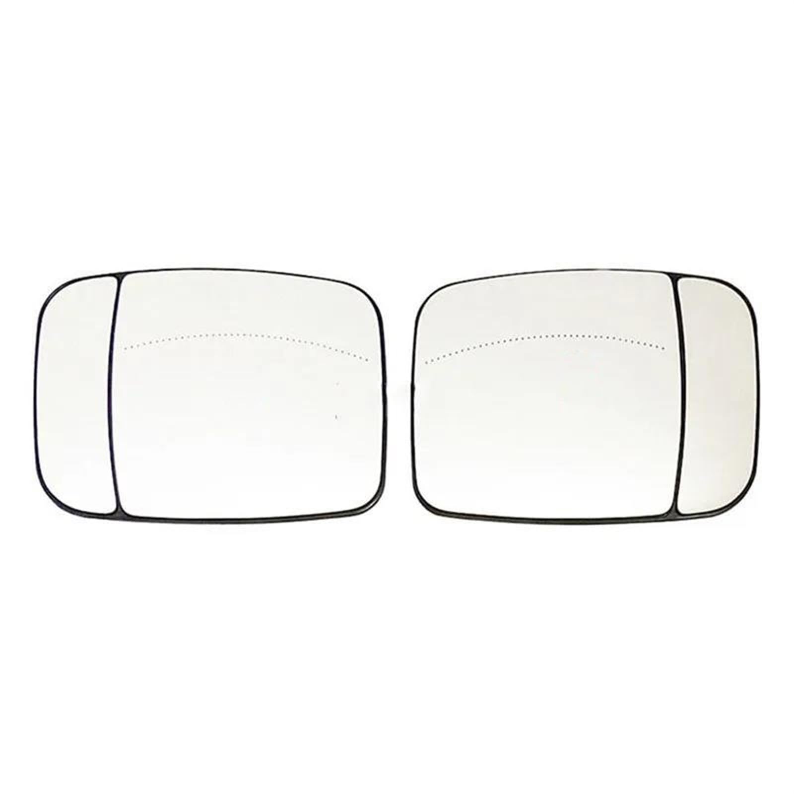 Außenspiegel Spiegelglas Für Nissan NV300 Für FIAT Talento Für Trafic 2014-2019 Objektiv Rückspiegel Spiegelglas 963666705R / 963651588R Außenspiegel(About 2pcs) von IBNBRO