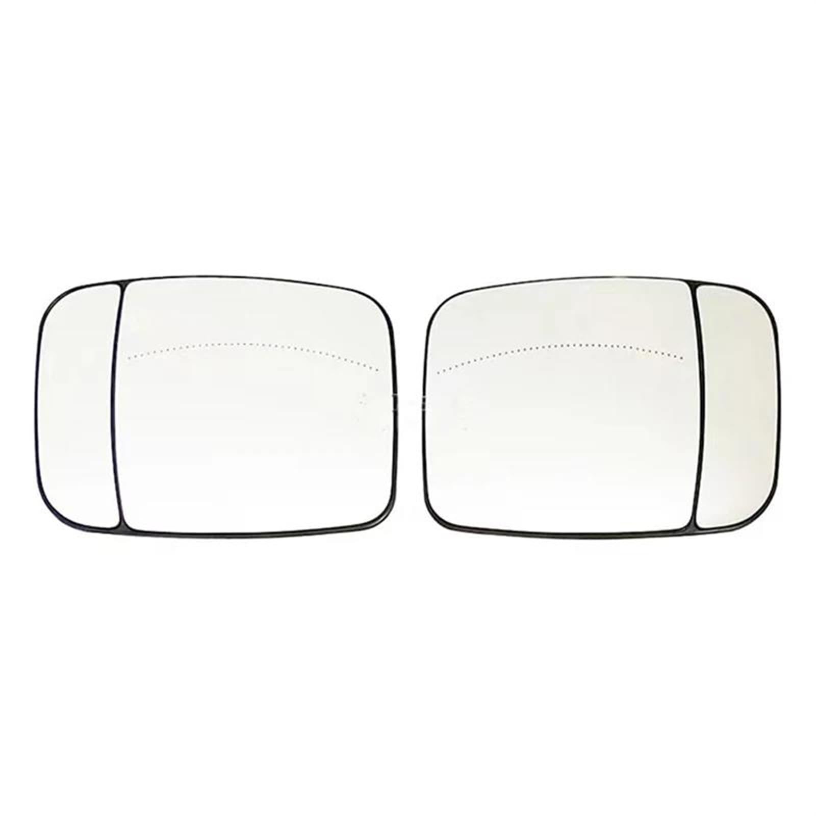 Außenspiegel Spiegelglas Für Opel Für Vivaro Für Trafic 2014-2019 Links Rechts Seite Flügel Spiegel Glas Beheizte Asphärische Außenspiegel(Left and Right) von IBNBRO