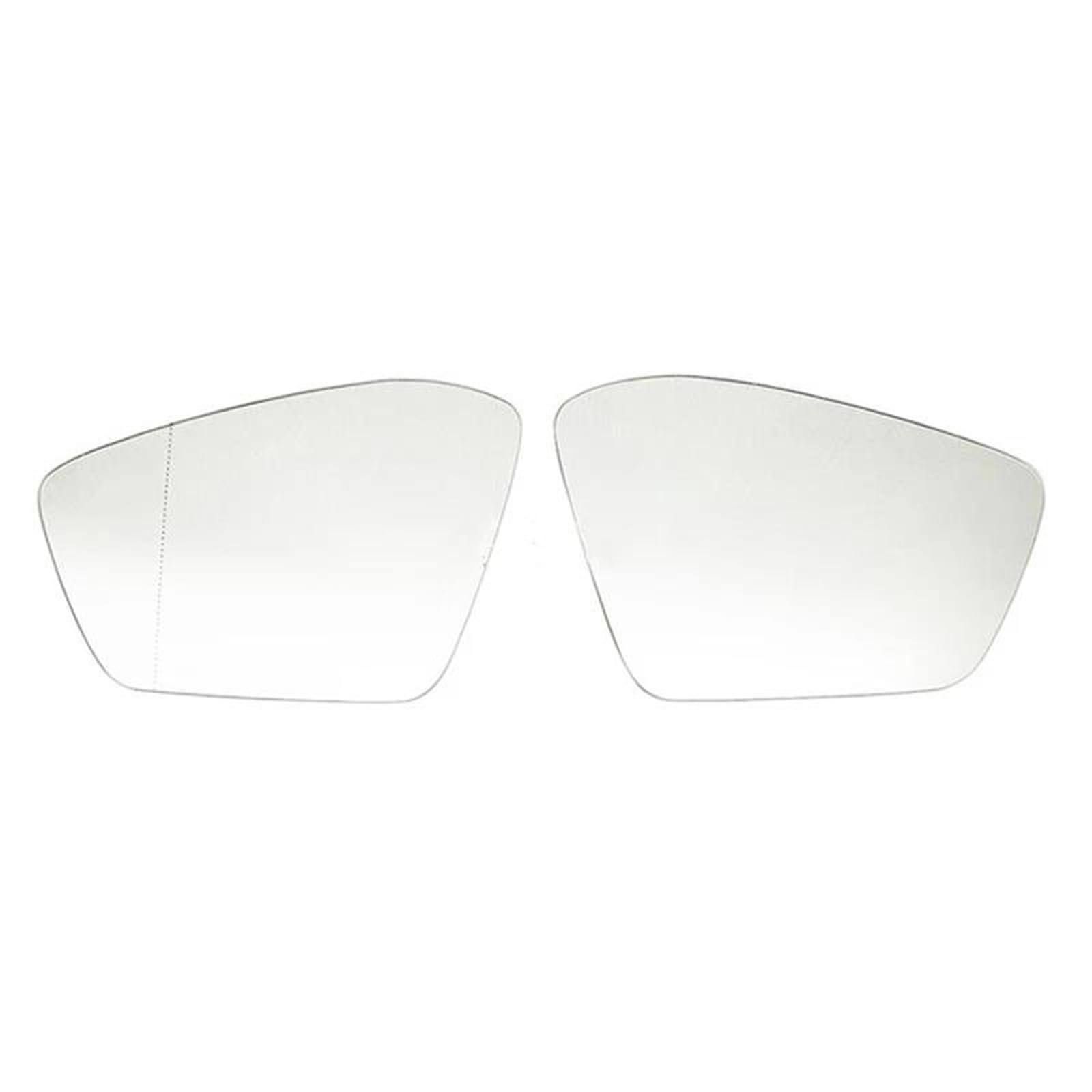 Außenspiegel Spiegelglas Für Skoda Für Superb 2016-2018 Links Rechts Rück Tür Flügel Beheizte Auto Seite Spiegel Glas Außenspiegel(2Pcs Left and Right) von IBNBRO