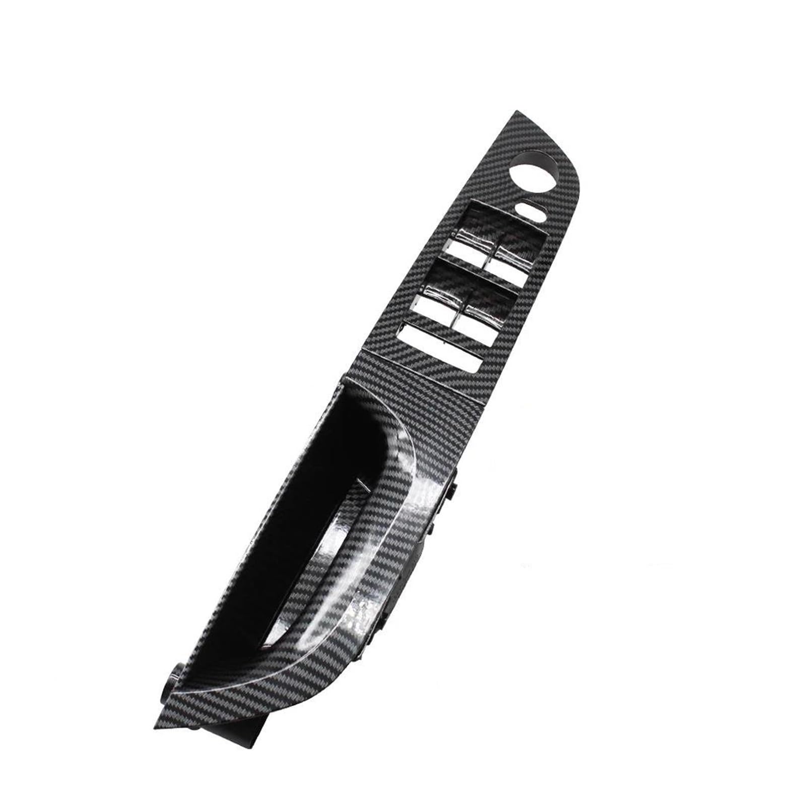 Auto Innentürgriff Für 3 Serie E90 E91 316 318 320 325 328i Auto Innen Zubehör Carbon Faser Armlehne Panel Tür Griff Set Autoinnentürgriffe(LHD Low Model Short) von IBNBRO