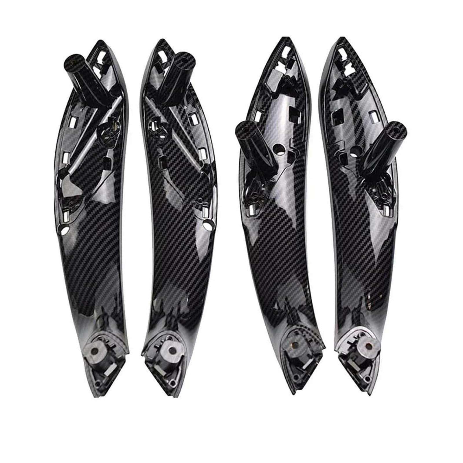 Auto Innentürgriff Für F30 F80 F31 F32 F33 F34 F35 F36 3 4 Serie Carbon Faser Farbe Innen Griff Abdeckung Ersetzen 2/4 Stücke Auto Tür Innen Griff Autoinnentürgriffe(Front Rear 4 pcs) von IBNBRO