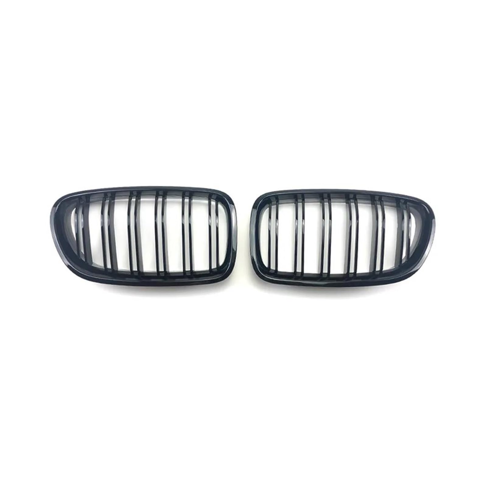 Auto Kühlergrill Für 5 Series F10 F11 520i 528i 535i 530i 550i 2010-2017 Ersatzteil Frontstoßstange Nierengrill Doppellamellen Racing Grill Front Kühlergrill von IBNBRO