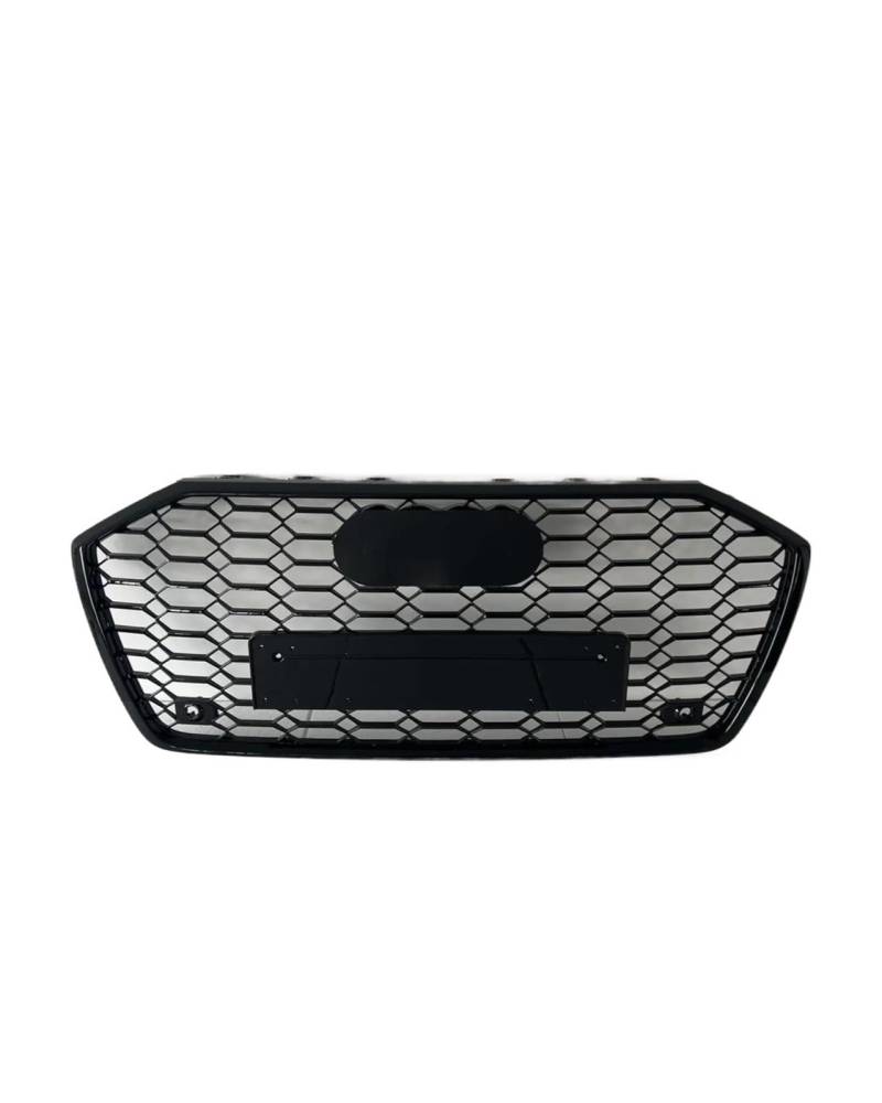 Auto Kühlergrill Für A6/S6 2019 2020 2021 2022 (Umrüstung Auf RS6-Stil) Autozubehör Frontstoßstangengrill Mittelgrill Front Kühlergrill(Black Emblem) von IBNBRO