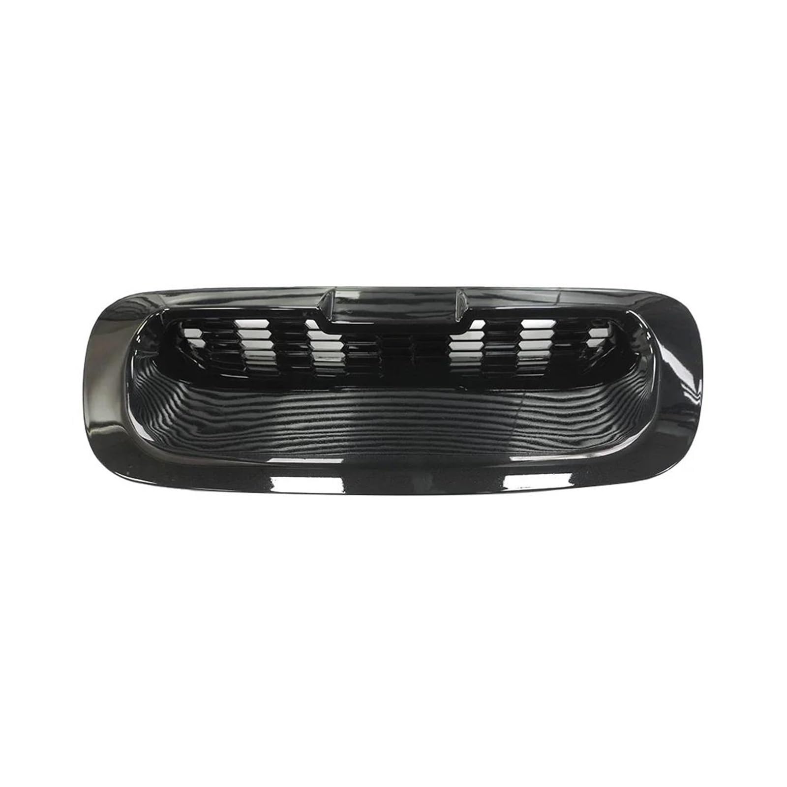 Auto Kühlergrill Für Mini Für Cooper S R56 R55 R57 R58 R59 2007-2014 Front Air Vent Hood Outlet Abdeckung Mesh Oberen Motor Motorhaube Scoop Intake Grille Front Kühlergrill(Glossy Black) von IBNBRO