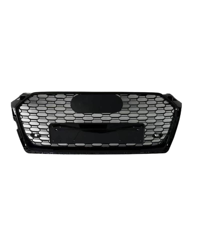 Auto Kühlergrill Für RS5 Für A5/S5 B9 2017 2018 2019 (Refit Für RS5 Stil) Auto Zubehör Werkzeuge Auto Front Stoßstange Kühlergrill Front Kühlergrill(Black Emblem) von IBNBRO