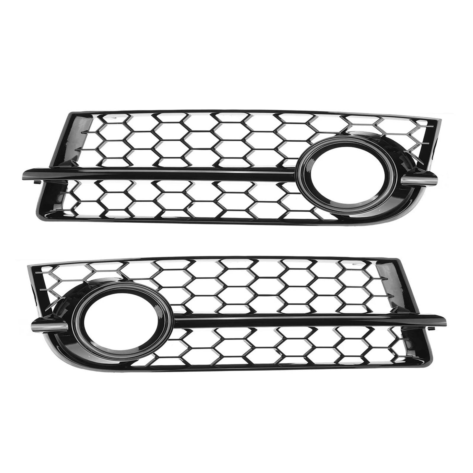 Auto Kühlergrill Für TT 8J 2006 2007 2008 2009 2010 2011 2012 2013 2014 Auto Front Nebel Lampe Abdeckung Honeycomb Nebel Lampe Kühlergrill Grill Front Kühlergrill von IBNBRO