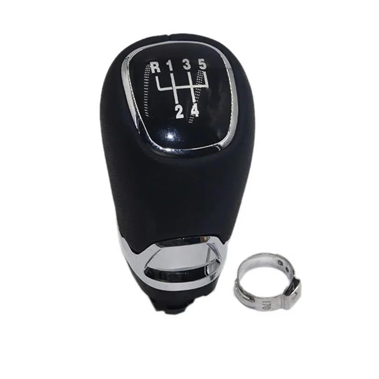 Auto Schalthebel Für VW Für Caddy 4 IV MK4 2015-2019 Manuelle Schalthebel Griff 5/6 Geschwindigkeit Schaltknauf Hebel Schalter Shifter Knob Auto-Schaltknauf(5 Speed Leather) von IBNBRO