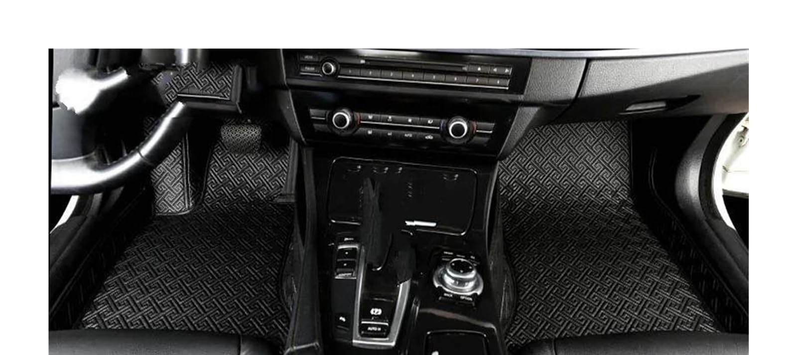 Autofußmatten Für Bentley Für Flying Für Spur Für Modell 2007-2019 Custom Car Fußmatten Auto Teppiche Fuß Coche Zubehör Auto Fußmatten(Schwarz,2007-2013 4seats) von IBNBRO