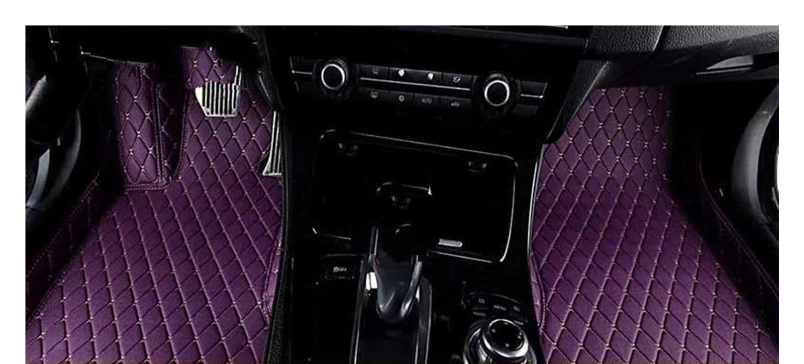 Autofußmatten Für Cadillac Für XT4 2018-2023 Custom Car Fußmatten Auto Teppiche Fuß Coche Zubehör Auto Fußmatten(Purple) von IBNBRO