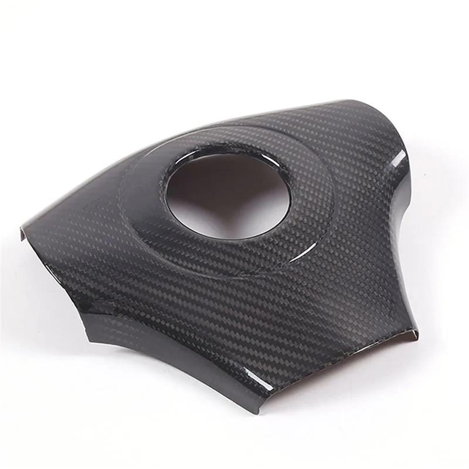 Carbon Faser Für Chevrolet Für Corvette Für C6 2005-2013 Auto Lenkrad Dekorative Panel Abdeckung Aufkleber Auto Zubehör Auto Dekorative Aufkleber Innenbereich(Carbon Fiber) von IBNBRO