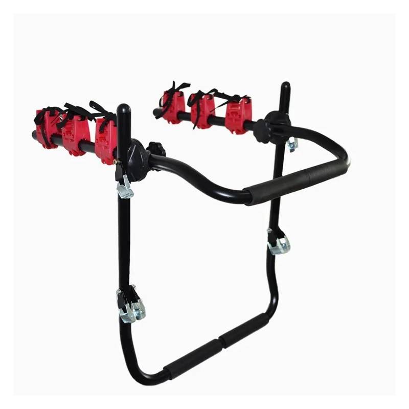 Dach Rack Gepäck Für Auto Für SUV & Auto/Dachträger 3-Fahrrad Robust Für Stamm Montieren Fahrrad Träger Rack fließheck Hinten Halter Racks Träger Auto(01) von IBNBRO