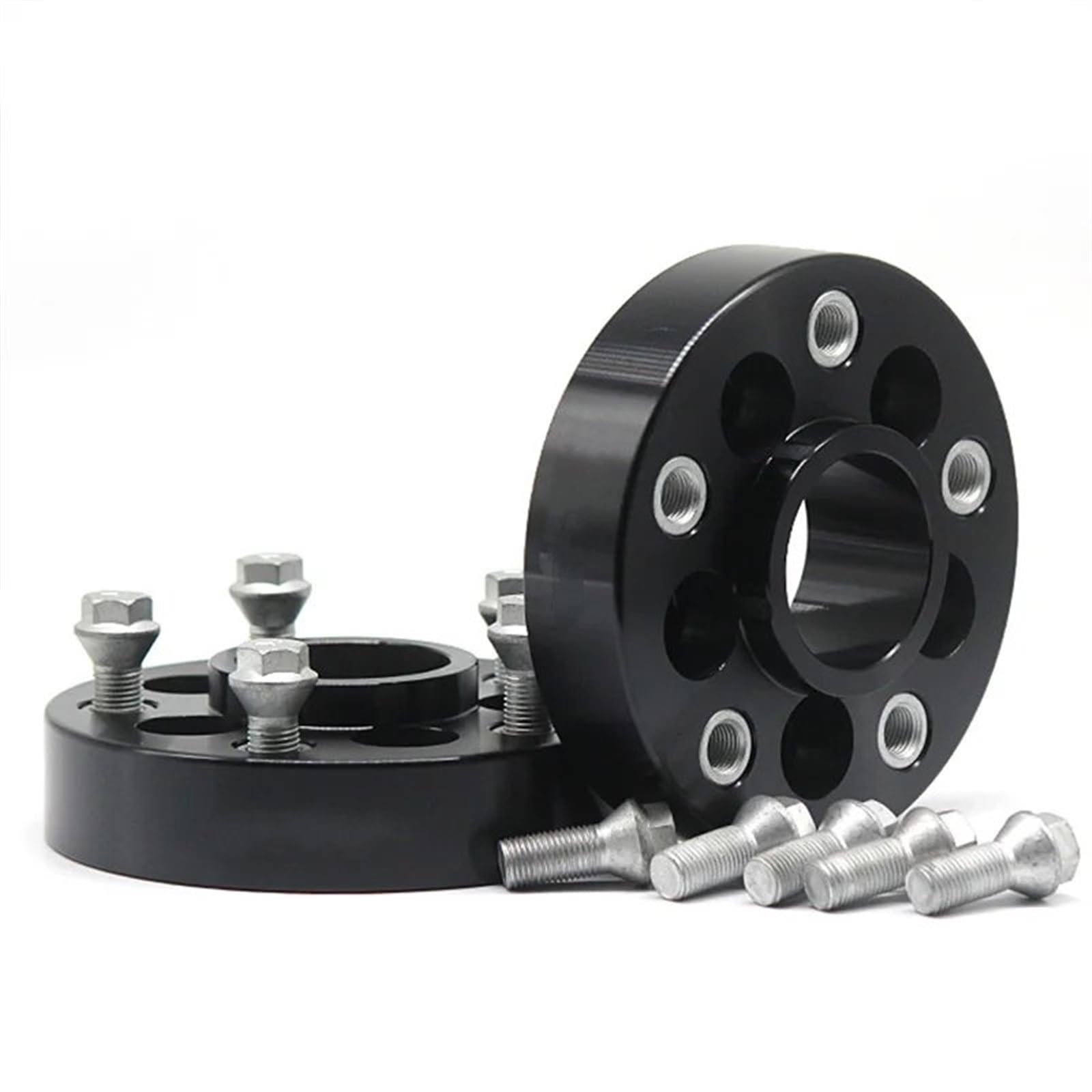 Distanzscheibe Räder 2 Stück 25/30/35/40/45mm PCD 5X 114,3 CB 67,1mm Spurverbreiterungen Für Ferrari F12tdf FF GTC4Lusso Für Portofino 458 Für Speciale Für Maserati Spürverbreiterungsatz(2PCS 30mm) von IBNBRO