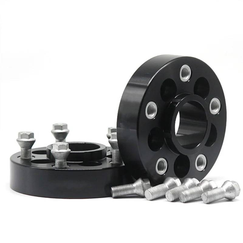 Distanzscheibe Räder 2 Stück 25/30/35/40/45mm PCD 5X 114,3 CB 67,1mm Spurverbreiterungen Für Ferrari F12tdf FF GTC4Lusso Für Portofino 458 Für Speciale Für Maserati Spürverbreiterungsatz(2PCS 50mm) von IBNBRO