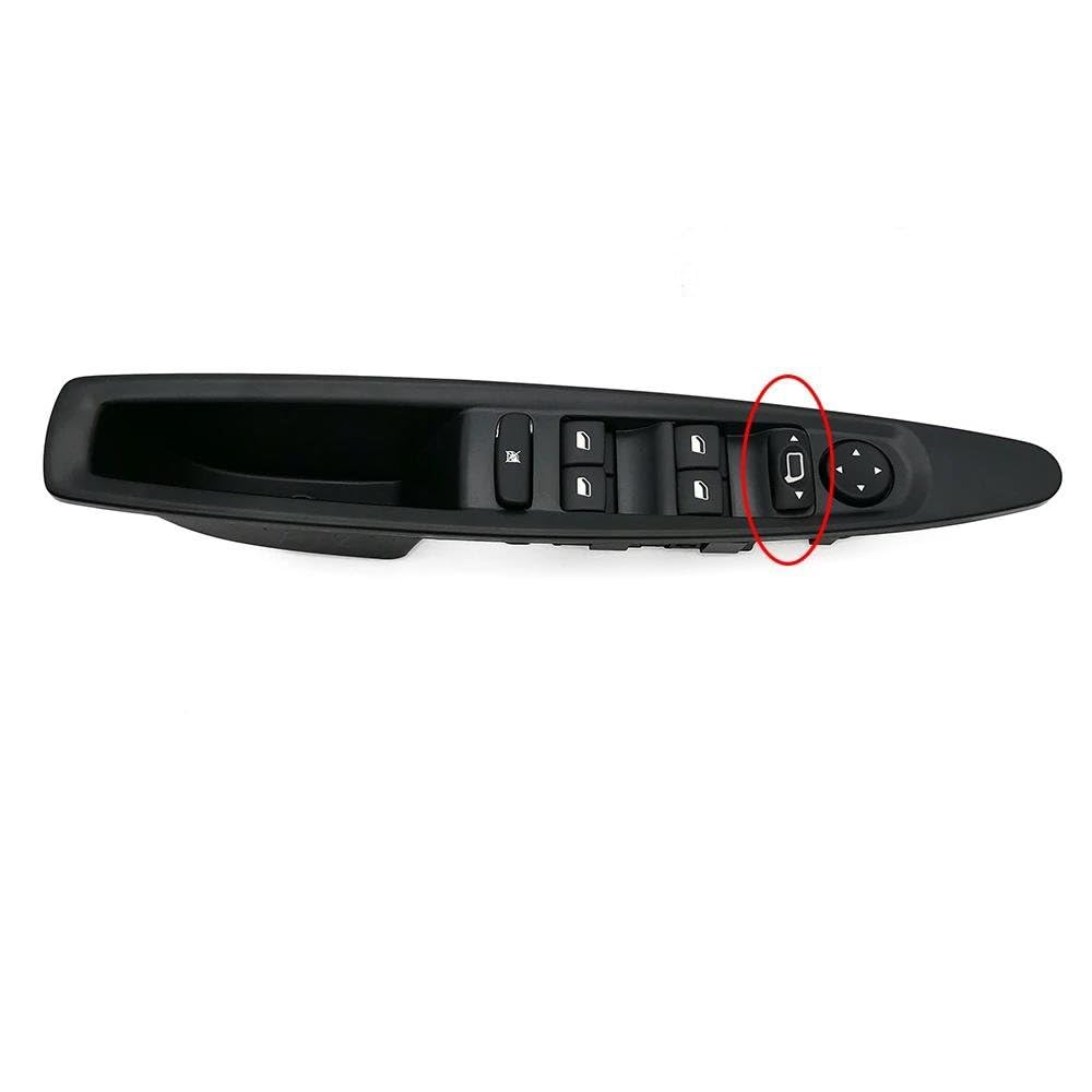 Fensterheber Schalter Für Citroen Für C4 2004-2010 9651464577 6554.HA Power Fenster Control Schalter Auto Fensterheber Schalter Schalter elektrische Fensterheber(Manual Rearview) von IBNBRO