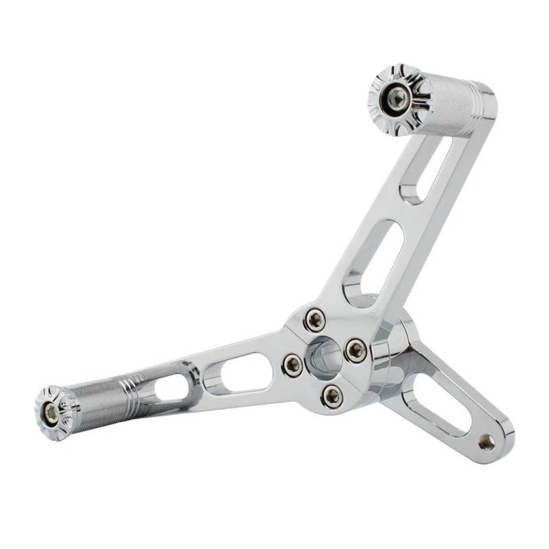 Fußrasten Motorrad Für Sportster Für XL883 Für XL1200 Für Customfor Low 48 2004-2024 Motorrad Schalthebel Shifter Pegs Ferse Kappe CNC Pedal Vorwärts Kontrollen Motorrad Fußrasten(C) von IBNBRO