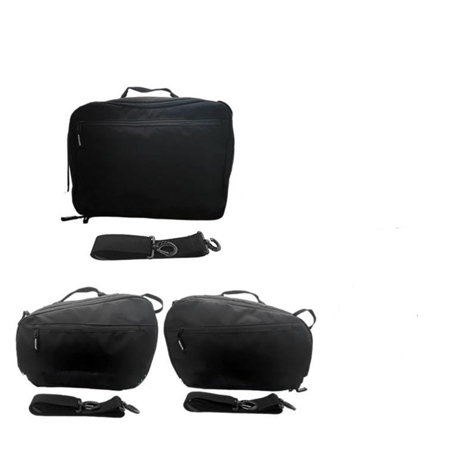 Leder & Satteltaschen Für PA1250 Für PA 1250 S Für RA1250 2021 2022 Motorrad Sattel Sitz wasserdichte Gepäck Liner Tasche Motorradgepäck(Complete Set) von IBNBRO