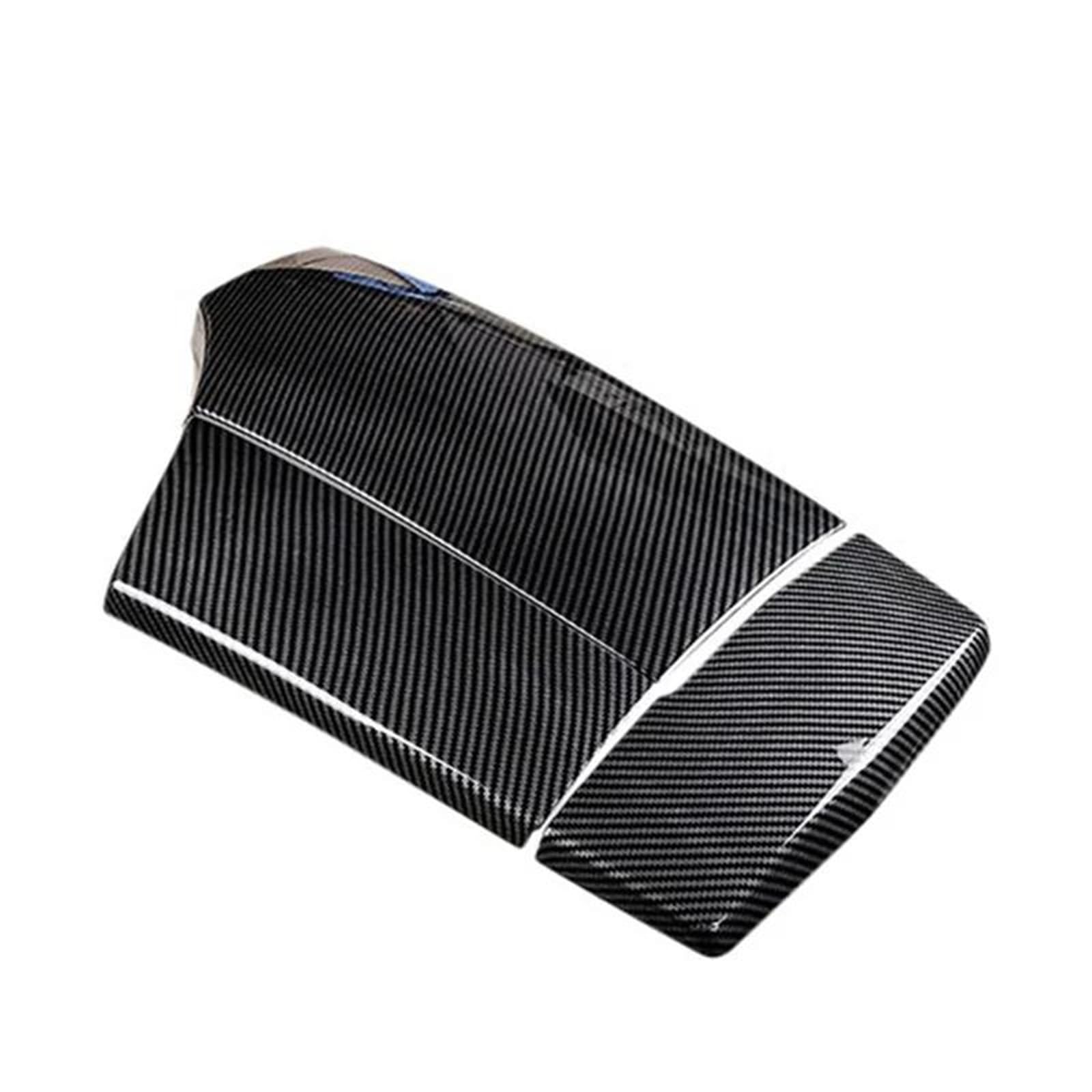 Schalttafelabdeckung Trims Für 5 Series 520I 525Li E60 05-10 LHD Auto Carbon Fiber Center Console Armlehne Box Panel Abdeckung Trim Aufkleber Mittelkonsole Interieurleisten Aufkleber von IBNBRO