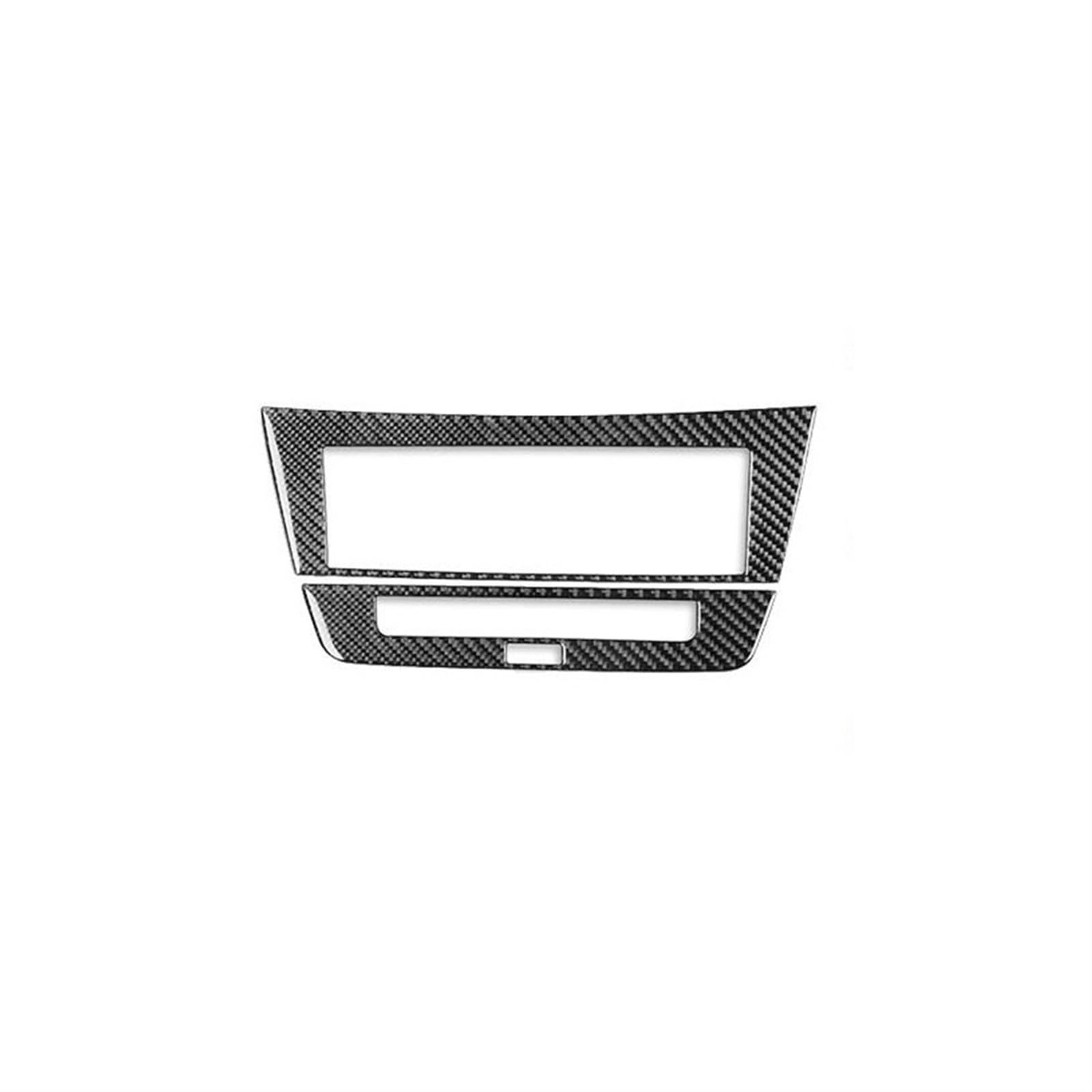 Schalttafelabdeckung Trims Für Benz C-Klasse W204 2012-2014 Carbon Faser Aufkleber Dashboard Tacho Surround Trim Streifen Mittelkonsole Interieurleisten Aufkleber(8) von IBNBRO