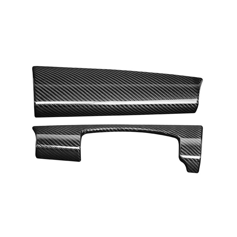 Schalttafelabdeckung Trims Für Mini Für Cooper F55 F56 F57 Real Carbon Fiber Interior Center Console Dashboard Dekorativer Aufkleber Mittelkonsole Interieurleisten Aufkleber von IBNBRO