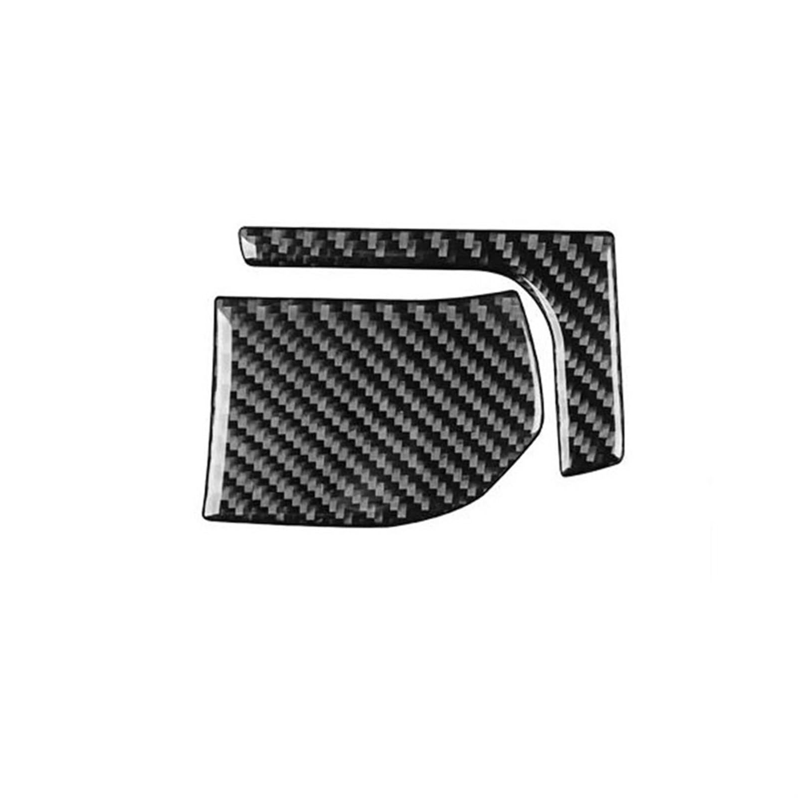 Schalttafelabdeckung Trims Für Toyota Für Camry 2015-2017 Carbon Fiber Scheinwerfer Schalter Control Panel Trim Abdeckung Auto Innen Dekoration Aufkleber Mittelkonsole Interieurleisten Aufkleber(Black von IBNBRO