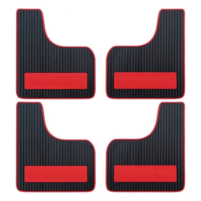 Spritzschutz Kotflügel 4Pcs Splash Guards Schmutzfänger Auto Kotflügel Kotflügel Abdeckung W/Hardware Universal Vorne Hinten Auto Zubehör Auto Mud Flaps von IBNBRO