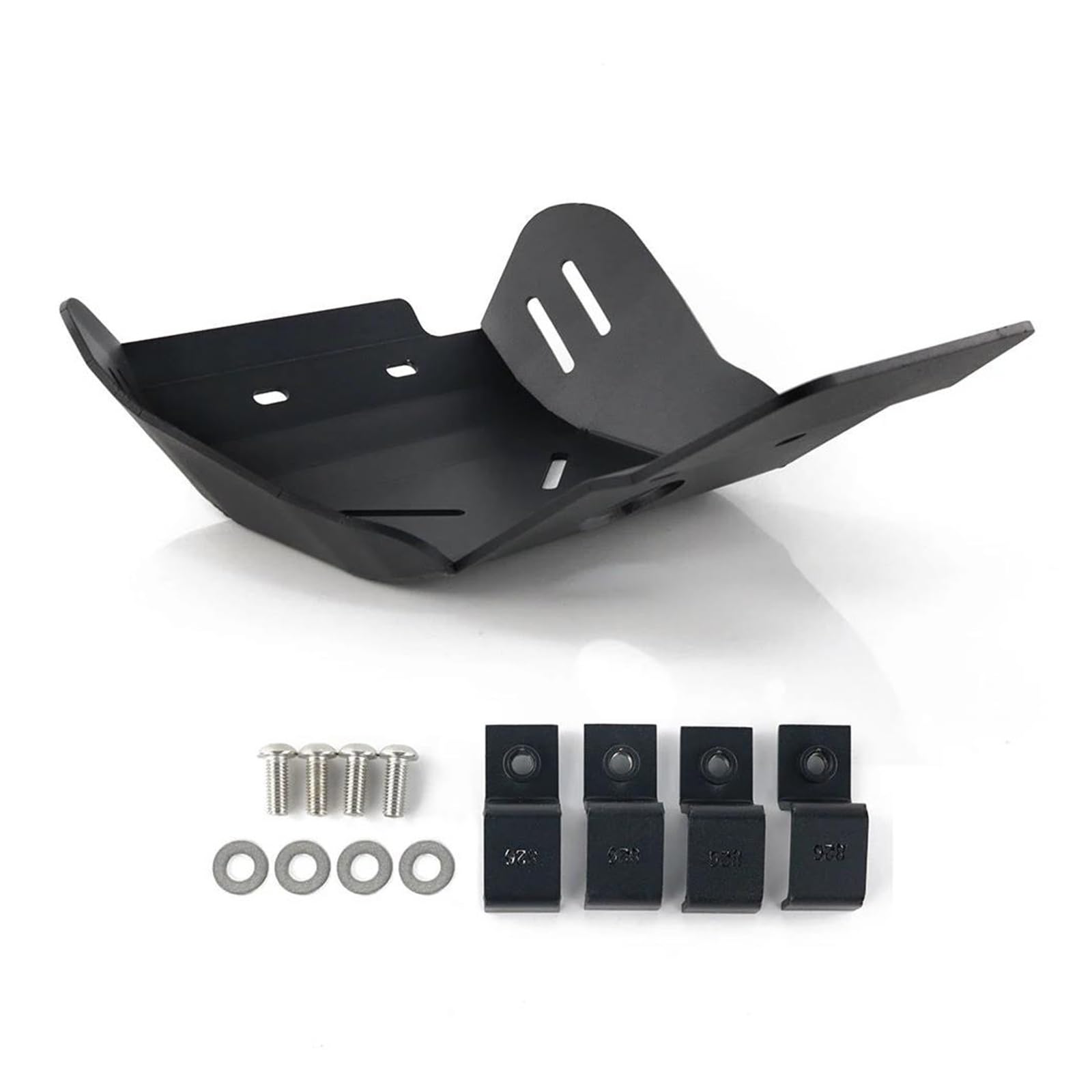 Unterfahrschutz für Motorräder Für CRF450RX Für CRF 450 RX 2021 2022 2023 2024 Motorschutzabdeckung Schutz Motorrad Schwarz Skid Plate Bash Rahmenschutz Motorschutz Chassis von IBNBRO