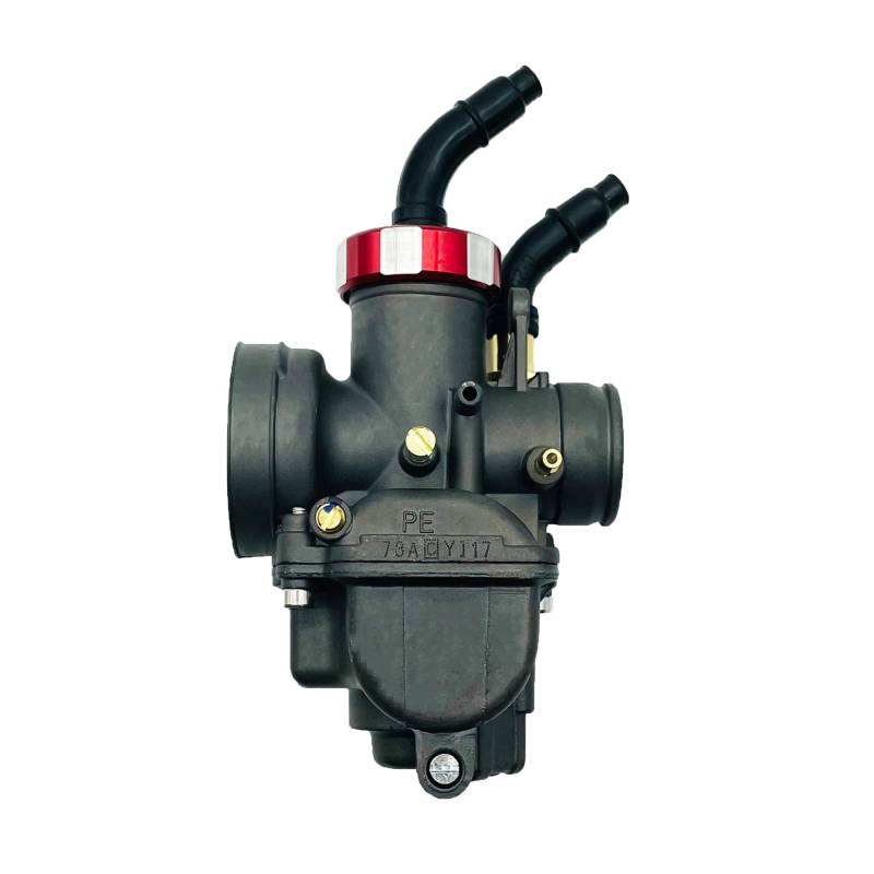 Vergaser Für PE24 KX 80 100 KX80 KX 100 KX 125 KX125 NSR 150 NSR150 125cc-150cc Für Apollo SSR Hawk Pit Spray Schwarz DMotorrad Vergaser Motorrad Carburetor von IBNBRO