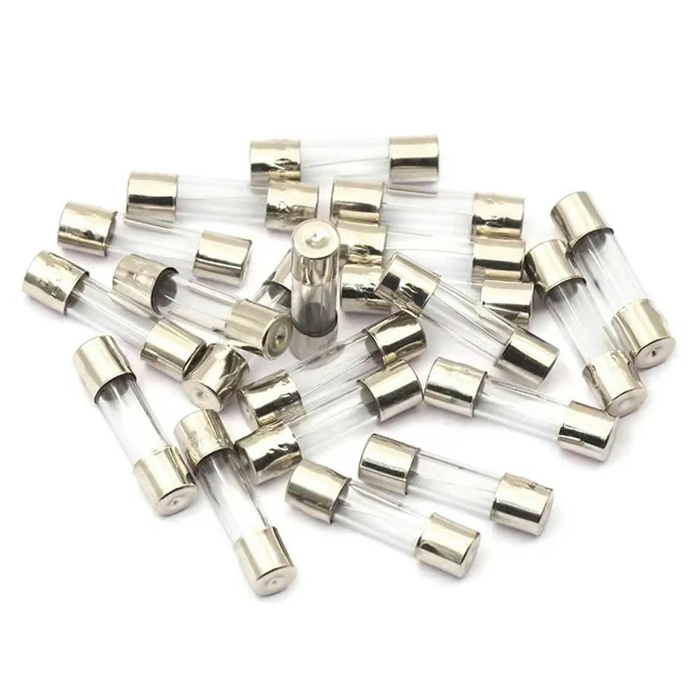 100PCS 5 * 20mm 250V Glasrohrsicherung,7A von IBYZSO