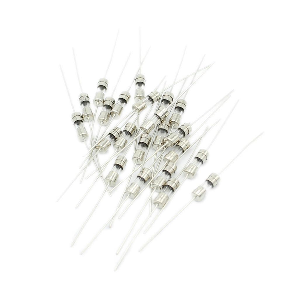 10PCS 3.6 * 10 mm 250V Glas-Schnellschluss-Sicherung mit einem Stift,F0.5A von IBYZSO