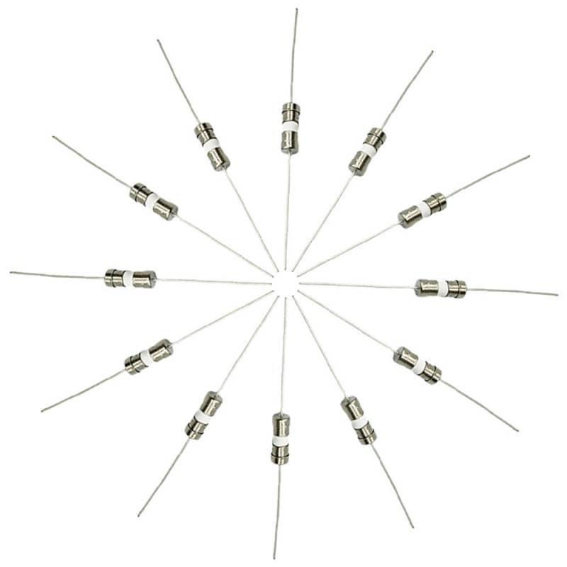 10PCS 3.6 * 10mm 250V Keramik-Sicherungen mit langsamer Schmelz-Pin,2A von IBYZSO