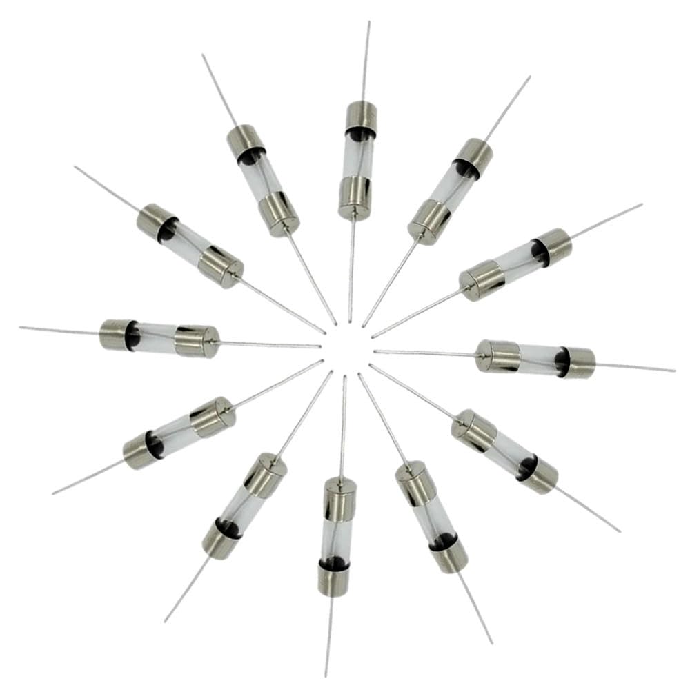 10PCS 5 * 20mm 250V Glas-Sicherungshalter mit einem Stift,F1A von IBYZSO