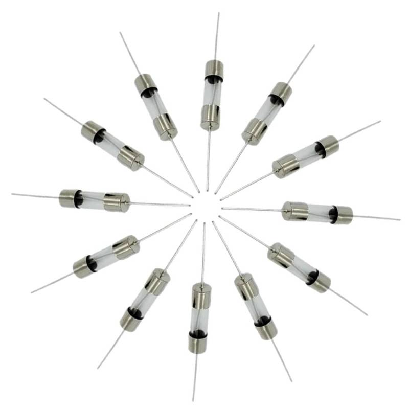 10PCS 5 * 20mm 250V Glas-Sicherungshalter mit einem Stift,F4A von IBYZSO