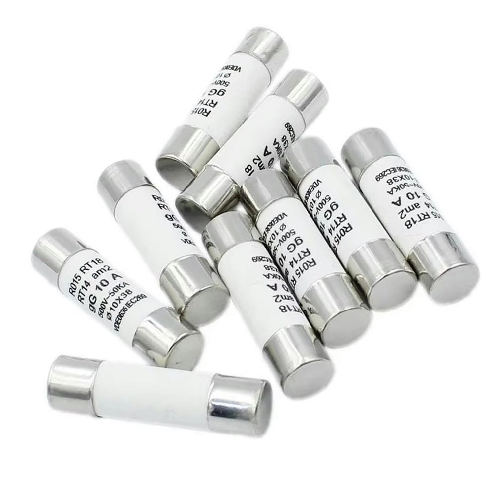 20PCS 10 * 38mm 500V Keramik-Sicherung RT18,20A von IBYZSO