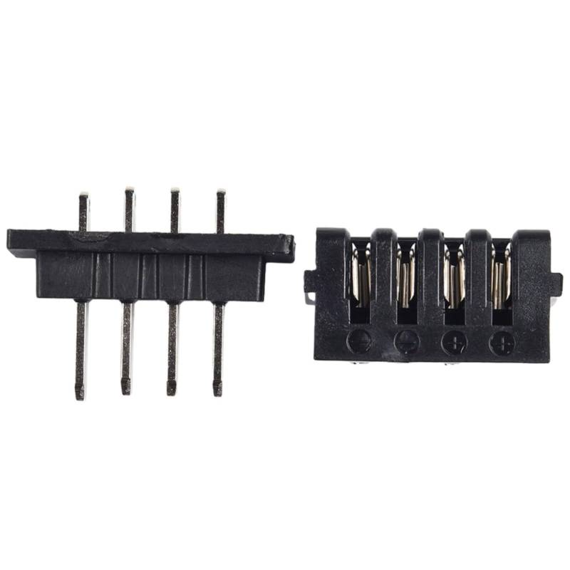 ICDKOYK Batterie Power Box Entladung Stecker 4 Pins Männlich Oder Weiblich Für Hailong Teile Stecker Für Hailong Batterie Stecker ABS, 4 polig von ICDKOYK