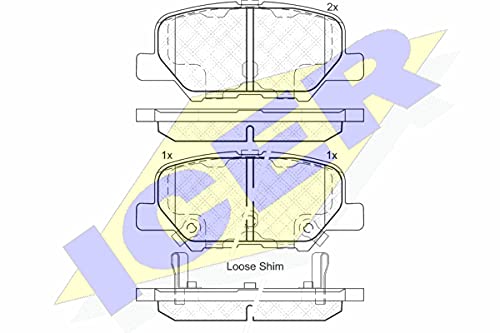 ICER 182118 Bremsbeläge von ICER