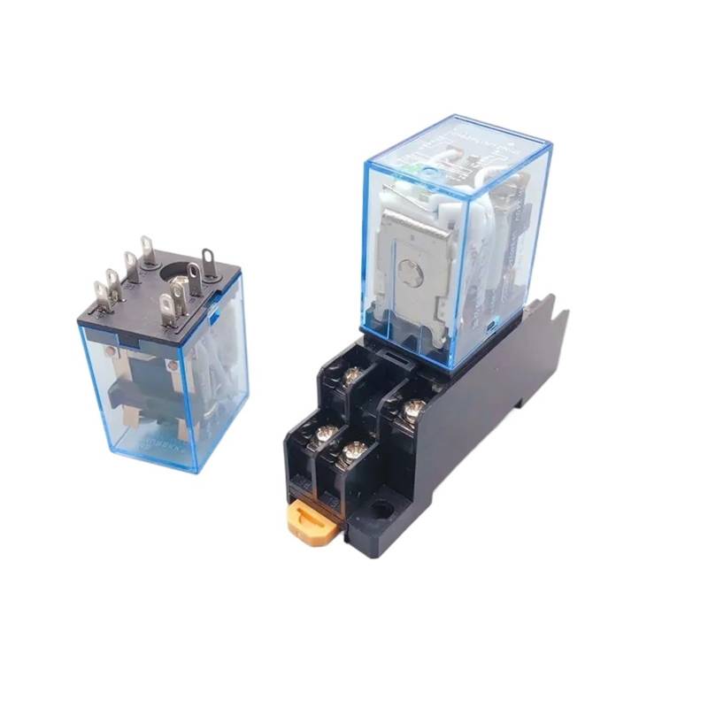 1 PCS,HH52P,MY2NJ,DPDT,Miniature Coil Generalelectromagnetic Intermediate Relay Switch WithSocket Base LED AC 110/220V,DC 12/24V ICXLPMC(Has socket,AC220V) von ICXLPMC