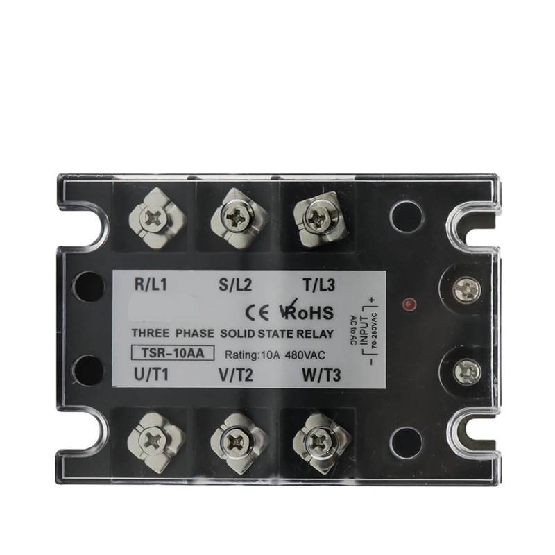 10AA 25A 40A 60A 80A Three Phase Solid State Relay AC Control AC 480V 70-280V Input Aluminum Radiator Heat Sink ICXLPMC(10A) von ICXLPMC