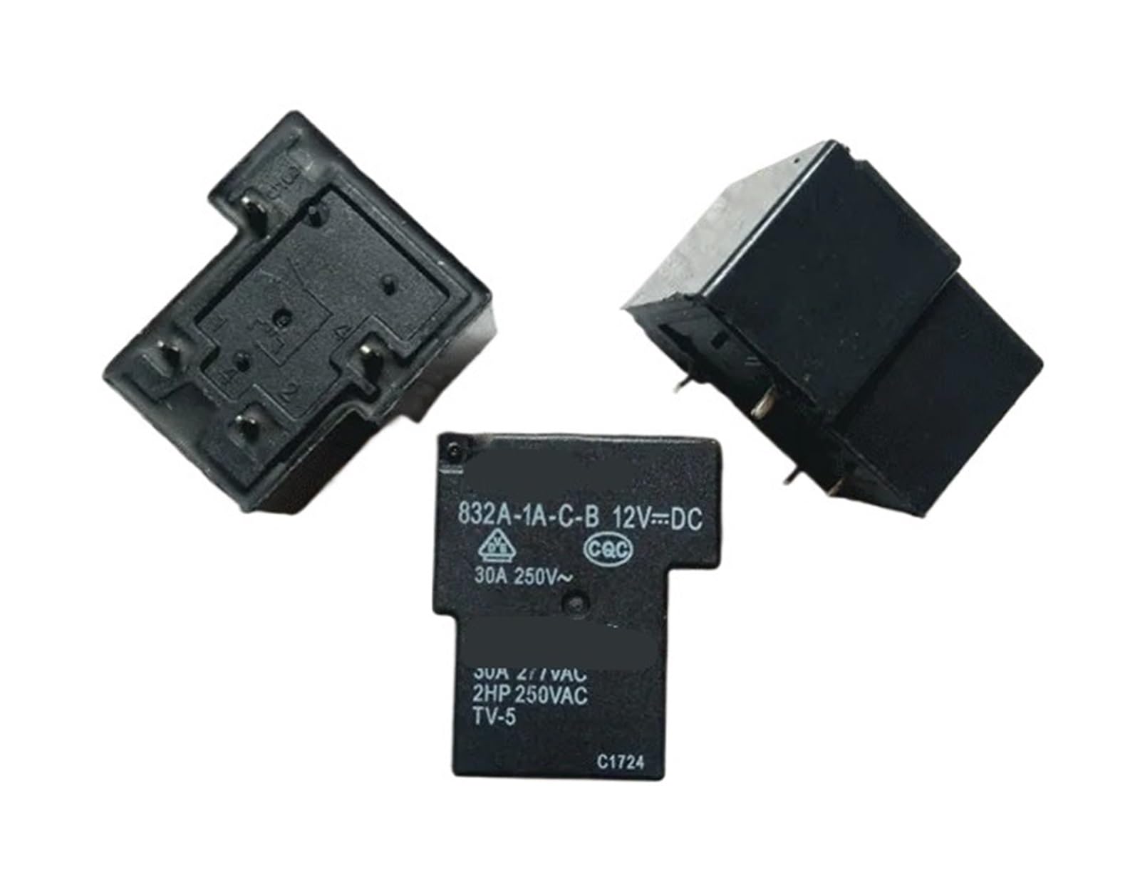 10PCS/LOT Relay 832A-1A-F-C-B-12VDC 832A-1A-F-C-B-24VDC 832A-1A-F-C-B 12V 832A 1A F C B DC12V 4PIN 30A 12V 24V ICXLPMC(12VDC) von ICXLPMC