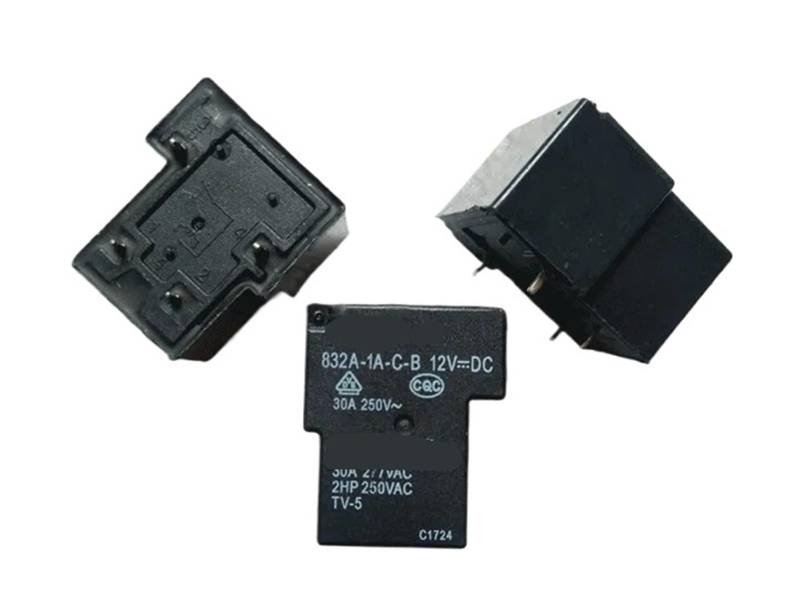 10PCS/LOT Relay 832A-1A-F-C-B-12VDC 832A-1A-F-C-B-24VDC 832A-1A-F-C-B 12V 832A 1A F C B DC12V 4PIN 30A 12V 24V ICXLPMC(24VDC) von ICXLPMC