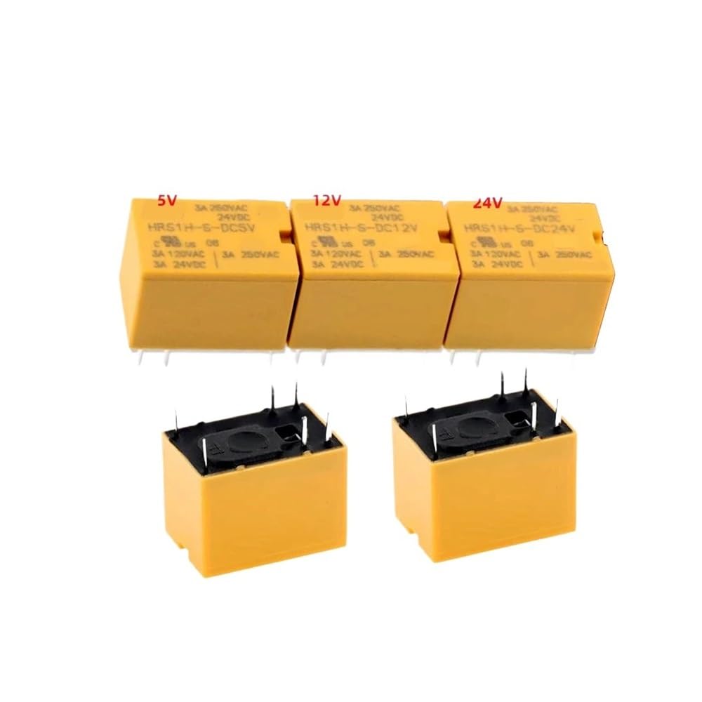 10PCS/Lot HRS1H-S-DC5V HRS1H-S-DC12V HRS1H-S-DC24V 6PINS 3A 5VDC 12VDC 24VDC Signal relay ICXLPMC(HRS1H-S-DC5V) von ICXLPMC