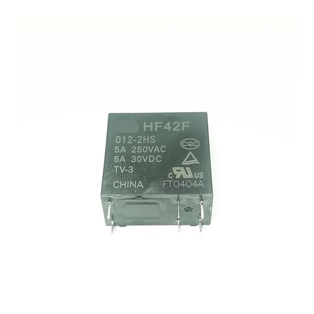 10PCS/Lot Power Relay JZC-42F HF42F-005 012 024-2HS 5A250VAC 6PIN 2 Group Normally Open ICXLPMC(12V) von ICXLPMC