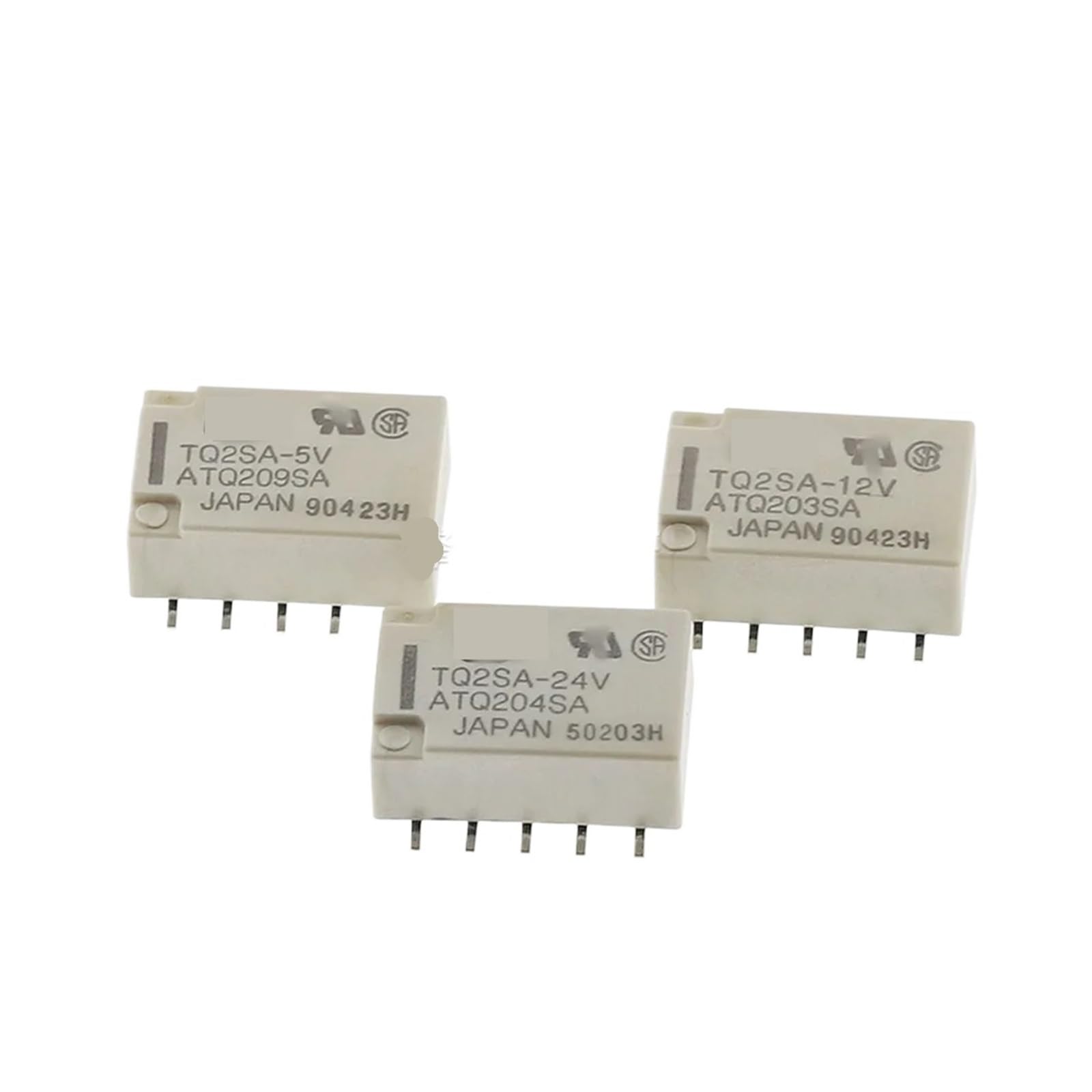 10PCS/Lot Signal Relay TQ2SA-3V TQ2SA-5V ATQ209A TQ2SA-12V ATQ203SA TQ2SA-24V ATQ204SA 1A 10PIN ICXLPMC(24V) von ICXLPMC