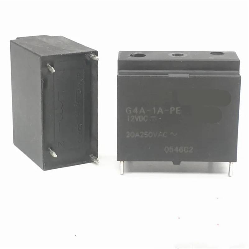 10PCS/lot Power Relay G4A-1A-PE G4A-1A-PE-5VDC G4A-1A-PE-12VDC G4A-1A-PE-24VDC G4A 1A PE 5V 9V 12V 24V 20A 4PIN ICXLPMC(G4A-1A-PE-12VDC) von ICXLPMC