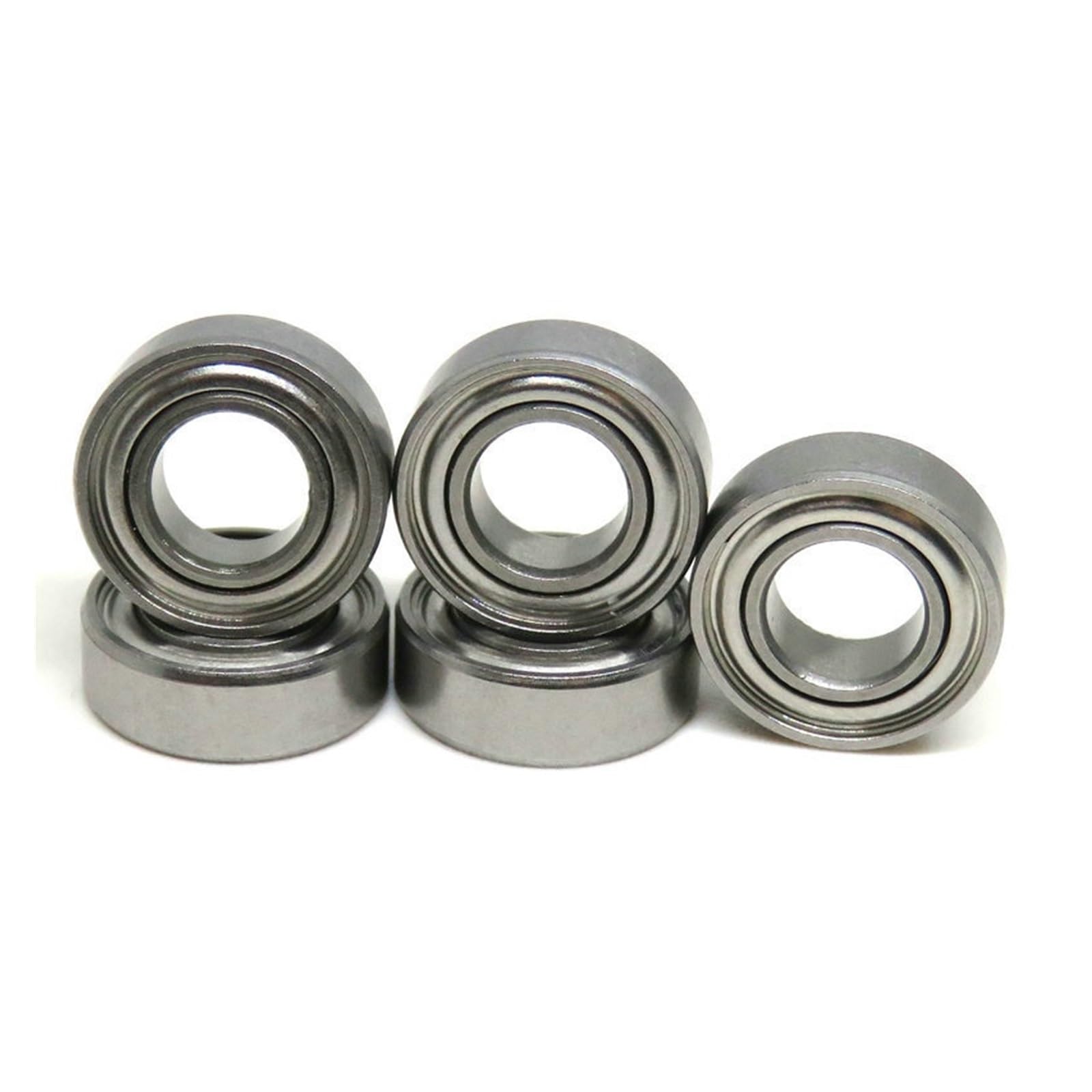 10Pcs SMR126ZZ Stainless Steel Bearing 6x12x4 mm Ball Bearings Shielded MR126 MR126ZZ SMR126Z SMR126 Z ZZ L1260ZZ 6 * 12 * 4 mm ICXLPMC(SMR115Z 5x11x4mm) von ICXLPMC