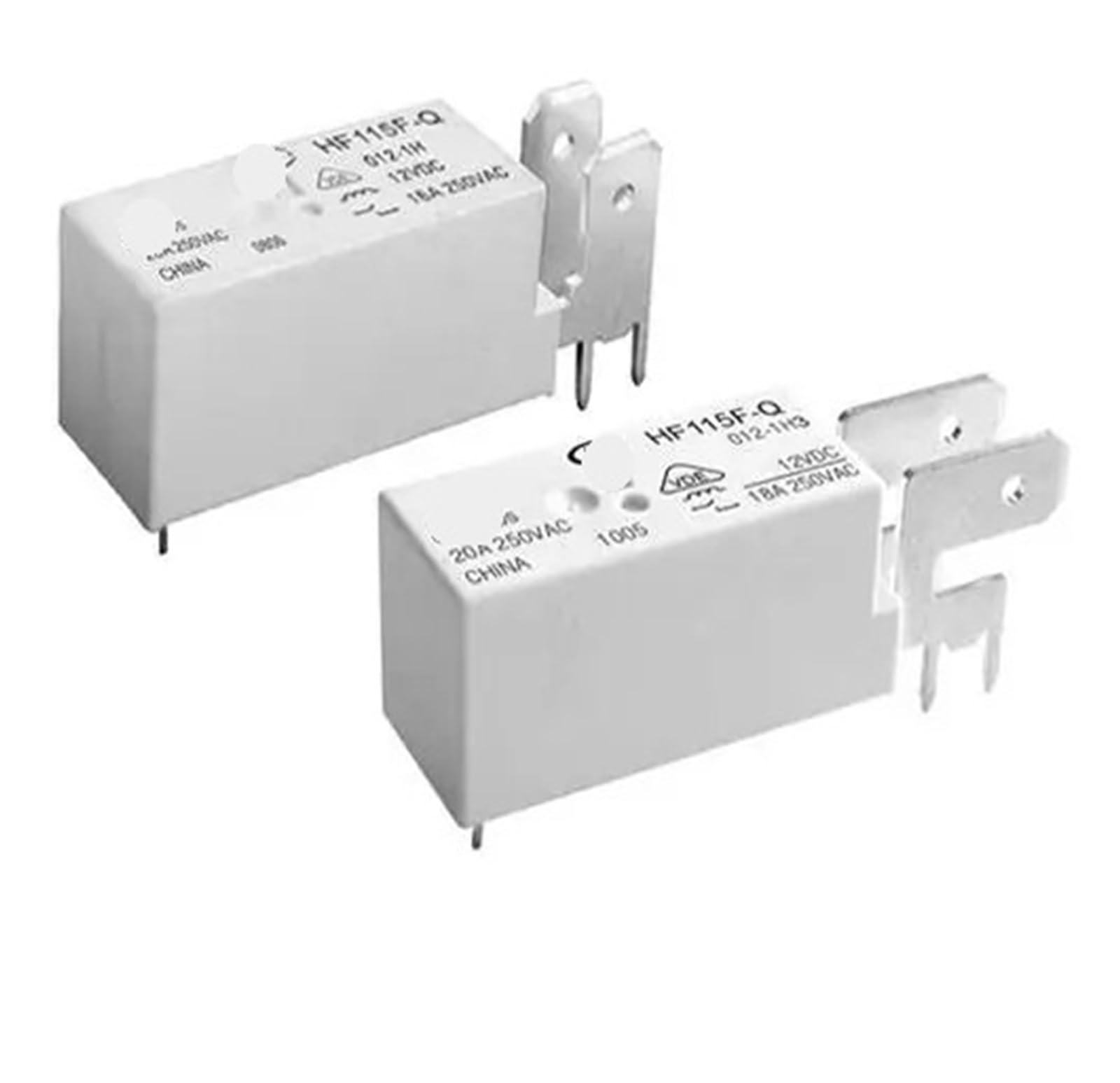 10pcs/lot Power Relay HF115F-Q-012-1H HF115F-Q-024-1H HF115F-Q-048-1H HF115F-Q 005-1H HF115F Q 012 1H 12VDC 24V 48V 5VDC ICXLPMC(12V) von ICXLPMC