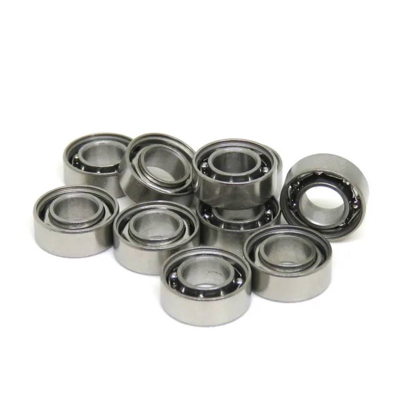 10pcs 4x10x3mm SMR104 Open Stainless Steel Ball Bearing L1040 SMR104 SSMR104 Reel Bearing 4 * 10 * 3 RC Bearing ICXLPMC von ICXLPMC